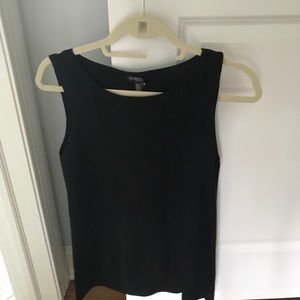 Women’s black Eileen Fisher sleeveless top